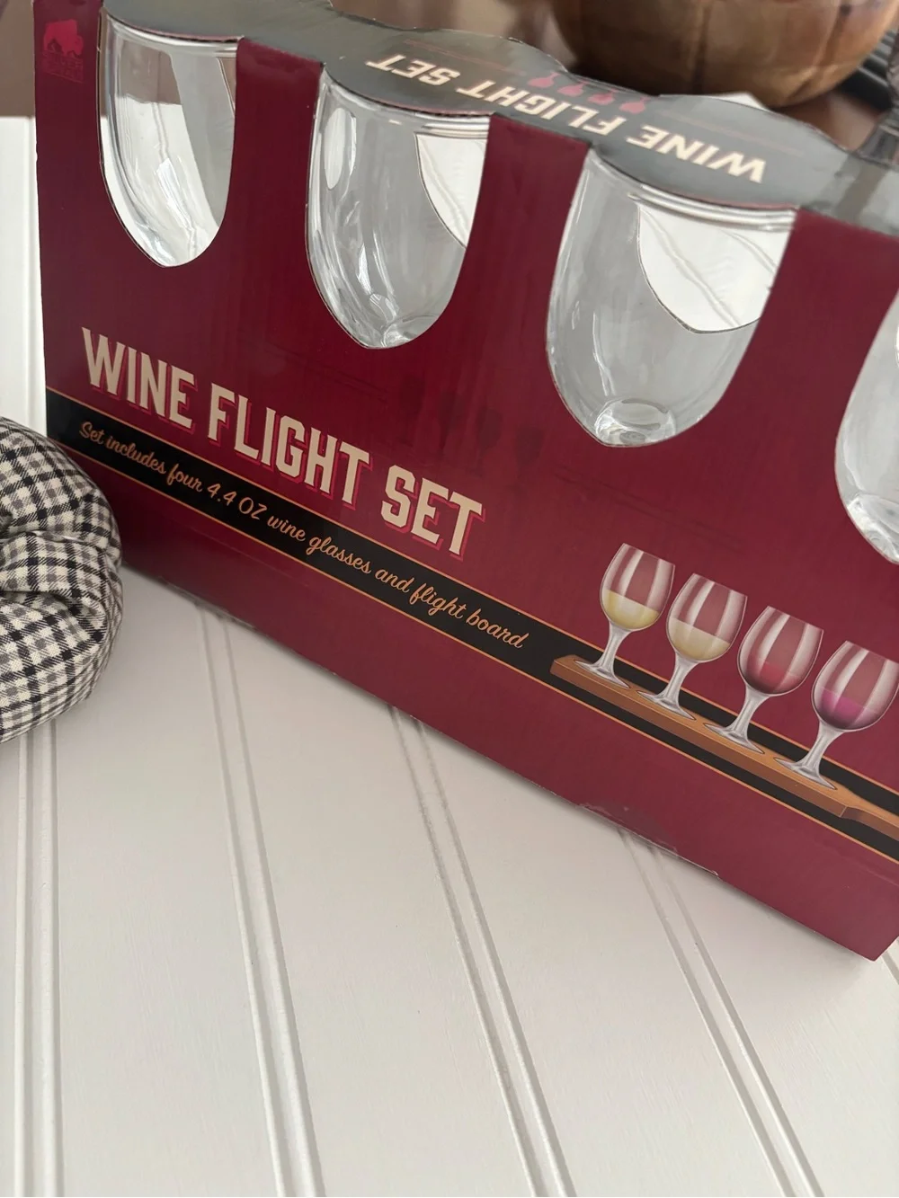 Primitive Wine Flight Set Tasting Glasses NEW Final Sale